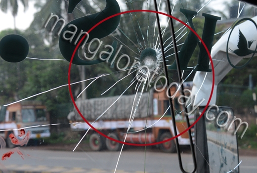 bus damaged